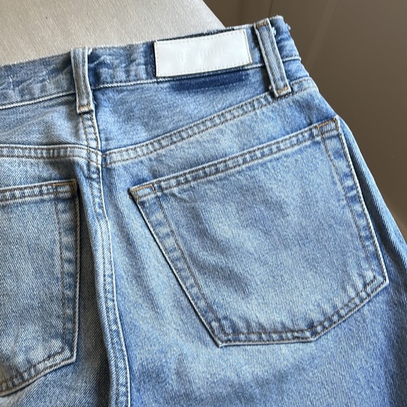 Redone for Jenni Kayne size 26 high rise straight leg denim - Picture 4 of 12
